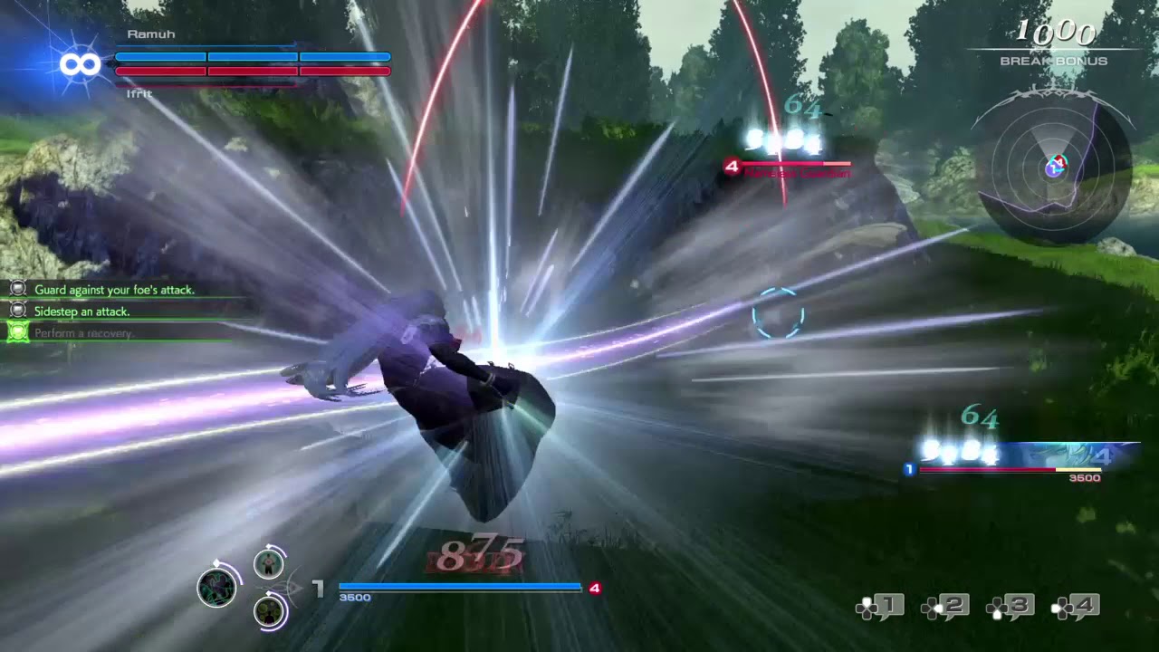 DISSIDIA FINAL FANTASY NT Open Beta Test: Learning how to play - YouTube