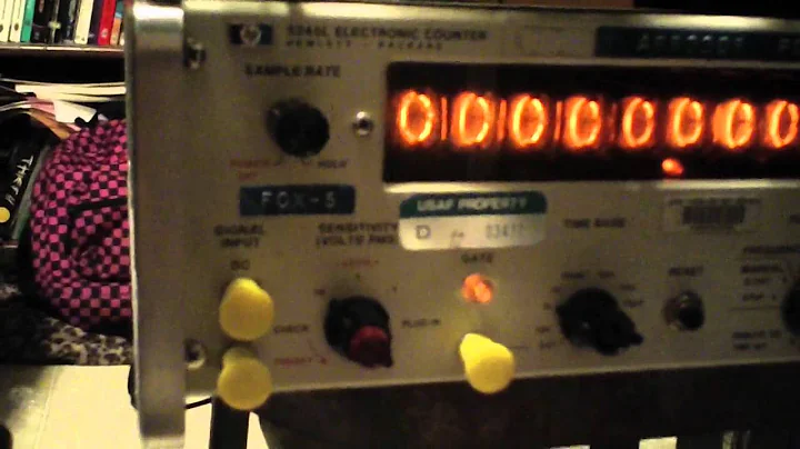 HP/Agilent 5245L Counter Internal Frequency Standard.