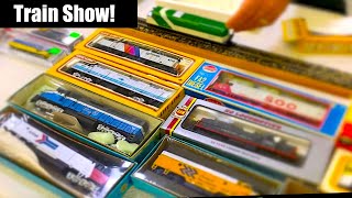 Train Show  Looking for Vintage Locomotives & Trains  Found 4 F40PHs!