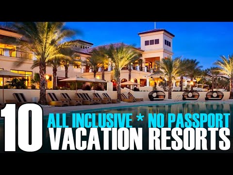 10 All Inclusive Resorts across America | No Passport | #BlackTravel