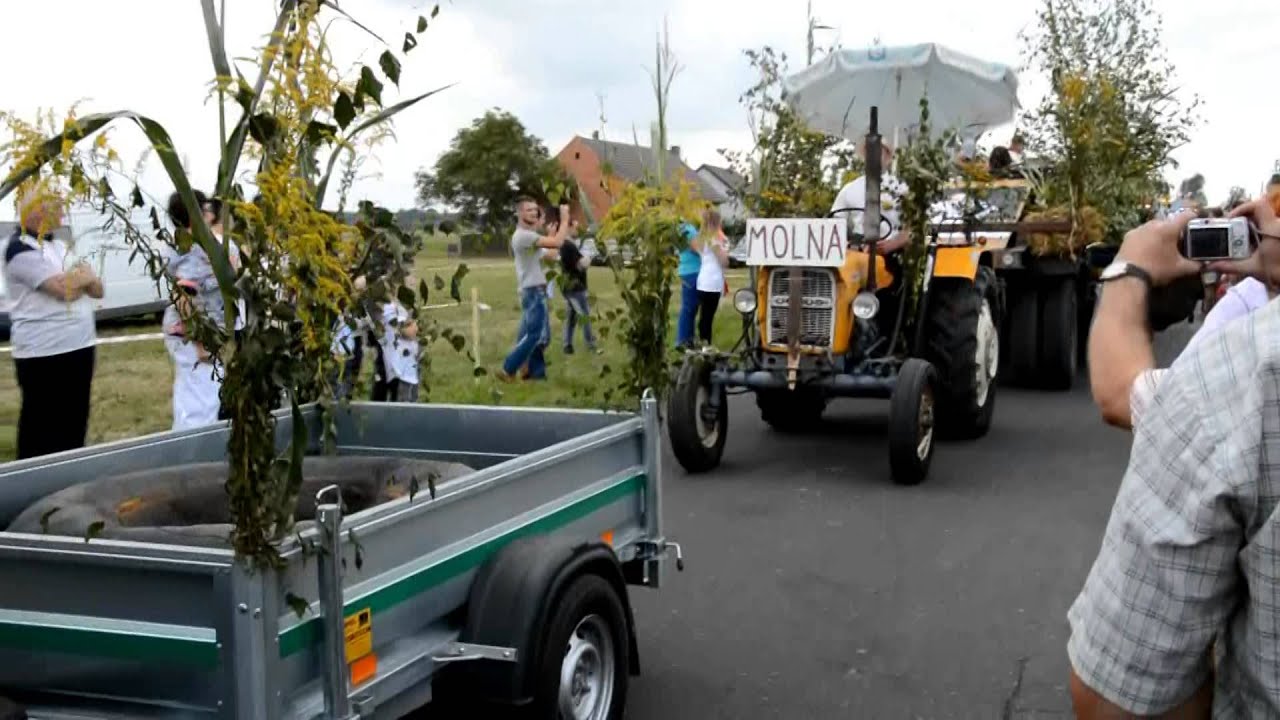 Dożynki Gminne 2014 - Wędzina 31.08.2014 - Korowód