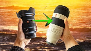 PRO&#39;s are CHANGING to TELEPHOTO zoom lenses!