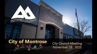 November 18, 2025 City Council Meeting