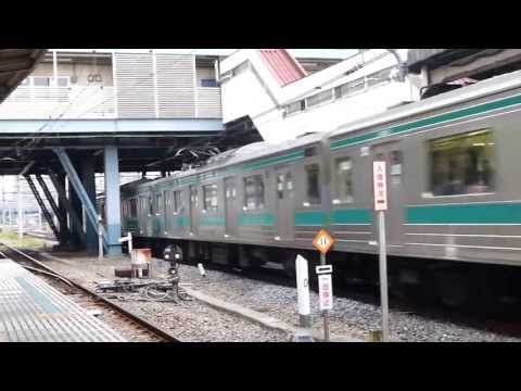 2013.06.23 埼京線205系電車、池袋駅出発