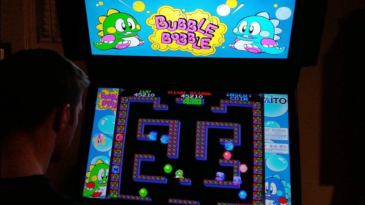Bubble Bobble para Arcade (1986)