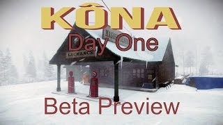 Kona: Day One - A Chilling Mystery / Exploration Game, Beta Preview (Gameplay / Walkthrough)