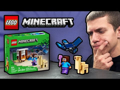 YouTube thumbnail: LEGO Minecraft 21251: What Are My Honest Thoughts?
