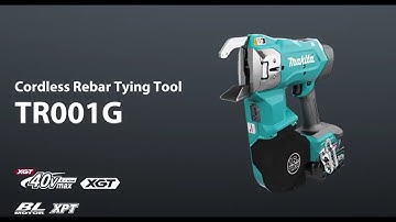 Cordless Rebar Tying Tool - Makita TR001G  #makita #tools #construction #rebarwork