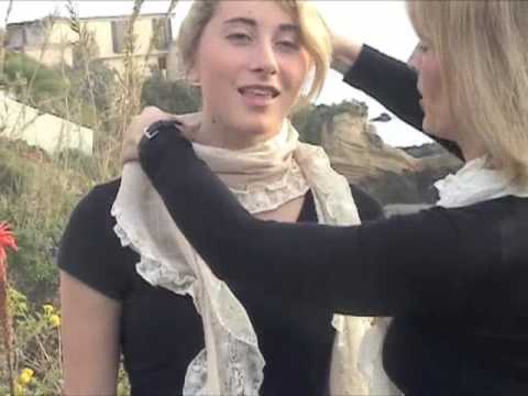 SheSez on Bellarina Scarves - YouTube