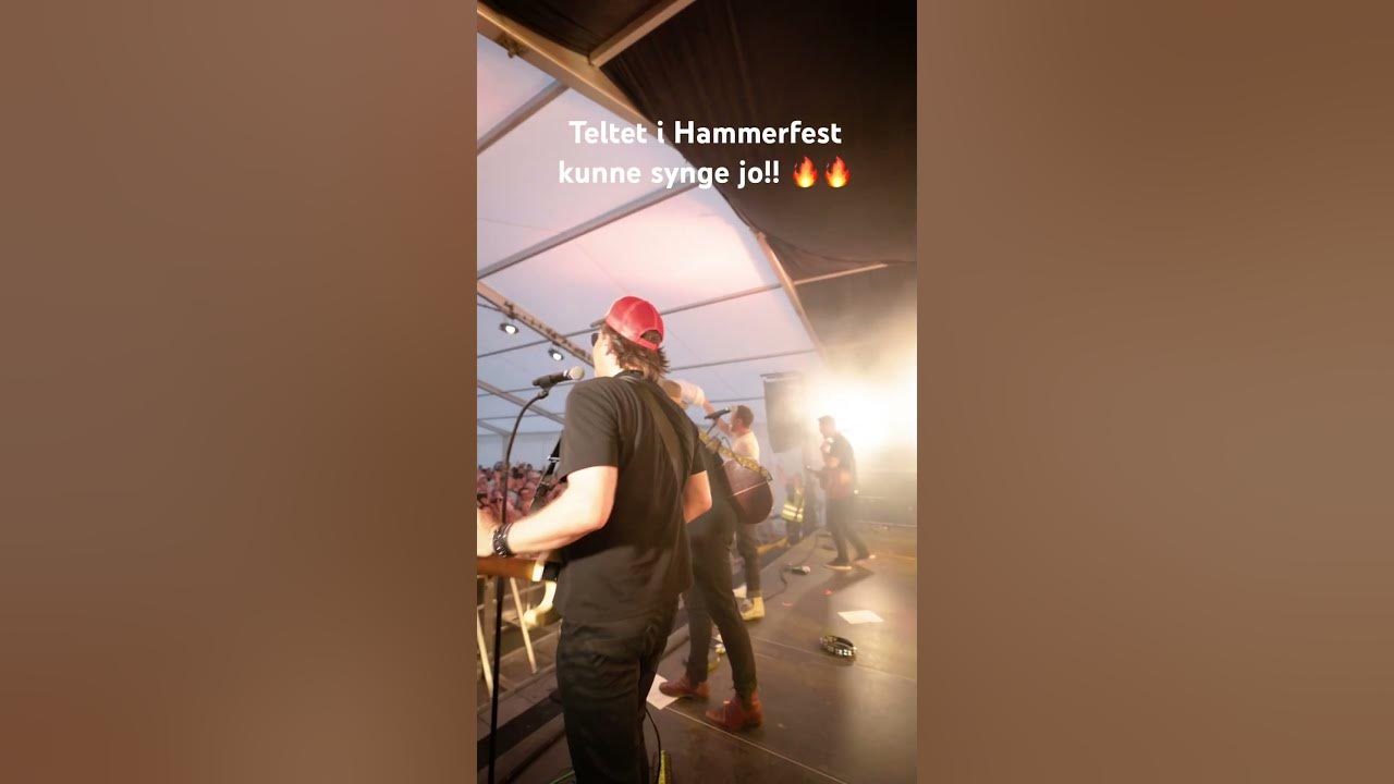 Hammerfest, dere var rå!🔥 #festmusikk #sommer #spotifytopp50