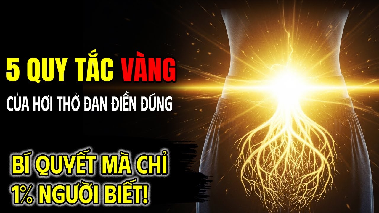 Chỉ 1% Biết: 5 Quy Tắc Vàng Khi Thở Tụ Khí Đan Điền Giúp Cơ Thể Tràn Đầy Sinh Khí | Tuổi Già 100 năm