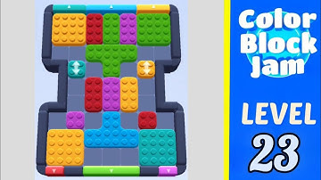 Color Block Jam Level 23 Walkthrough Solution