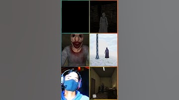 Smiling-x Corp Vs Horro Kiss 1 Vs Hide and seek granny Slendrina Mod Vs Evil Nun 2 And I