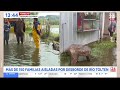 Inundaciones en Teodoro Schmidt: 150 familias aisladas por el río Toltén | 24 Horas TVN Chile