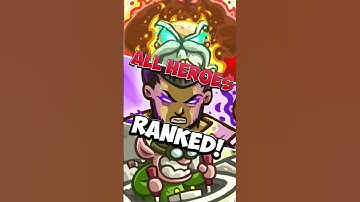 Kingdom Rush Heroes RANKED From WORST to BEST!