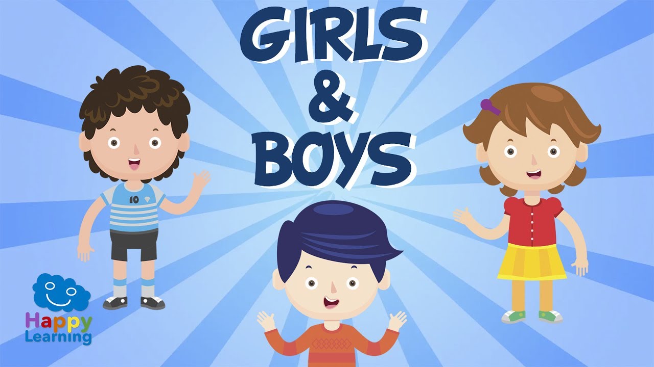Girls And Boys Songs For Learning English Youtube