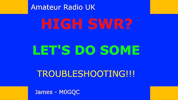 High SWR? - Let