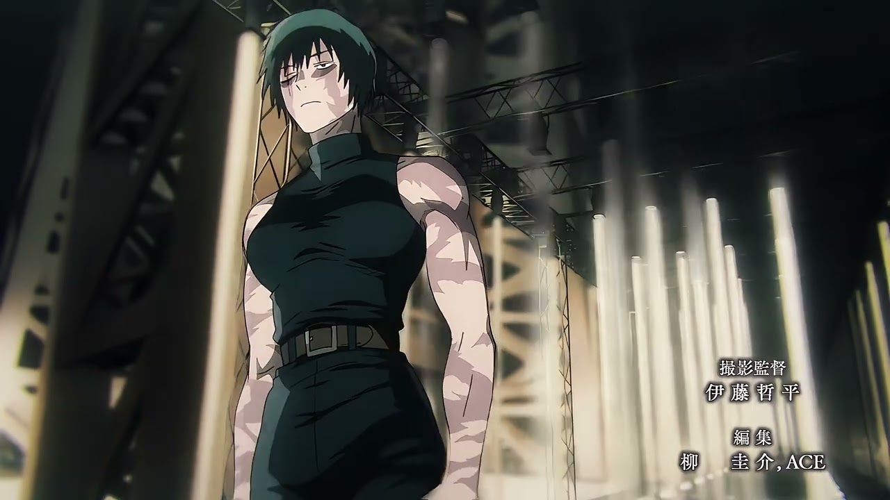 MAKI ZENIN JUJUTSU KAISEN SEASON 3 [4K 60FPS] TWIXTOR - YouTube
