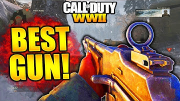 BEST GUN IN WORLD WAR 2! BAR BEST CLASS SETUP COD WW2 BEST WEAPON! WORLD WAR 2 BEST GUN CLASS SETUP!