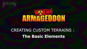 Worms Armageddon - Custom Terrain Basic Elements