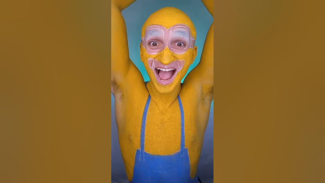 Minion Universal fanfare | Buff Minion transformation! #shorts #minions #minion