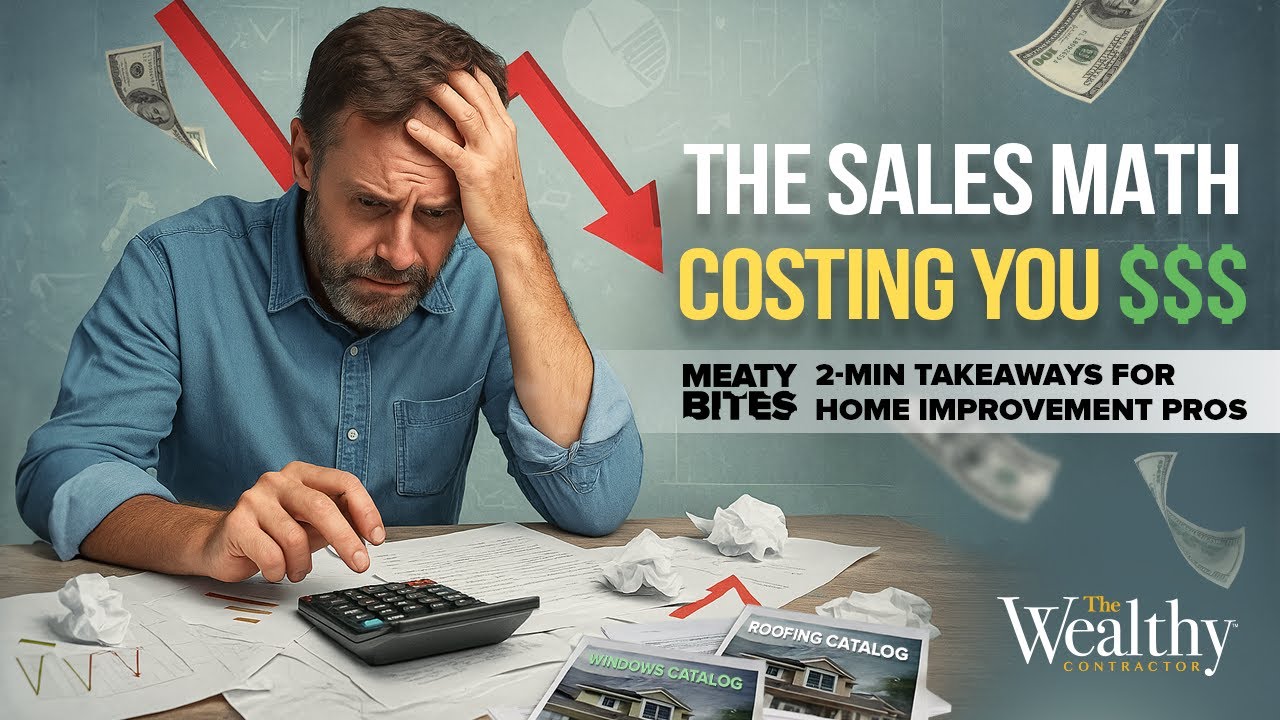Stop Losing Money With Bad Close Rate Math - YouTube