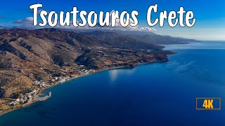 🇬🇷 Exploring & Strolling through Tsoutsouros in Crete, mostly sunny and warm in the winter