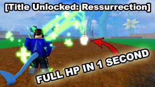 Full This Gun Gives You FULL HEALTH IN ONE SECOND... (Blox Fruits) News