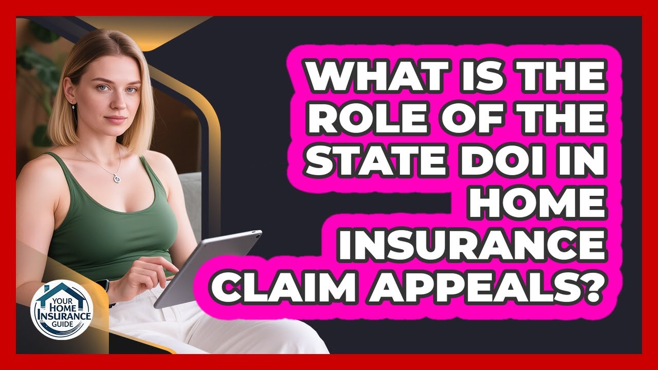 What Is The Role Of The State DOI In Home Insurance Claim Appeals? - Your Home Insurance Guide