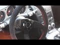 350z Steering wheel install!