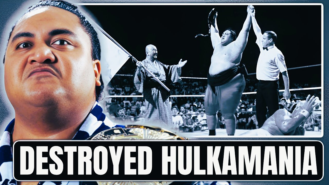 Фейковый японский чемпион WWF, который УНИЧТОЖИЛ Халкаманию