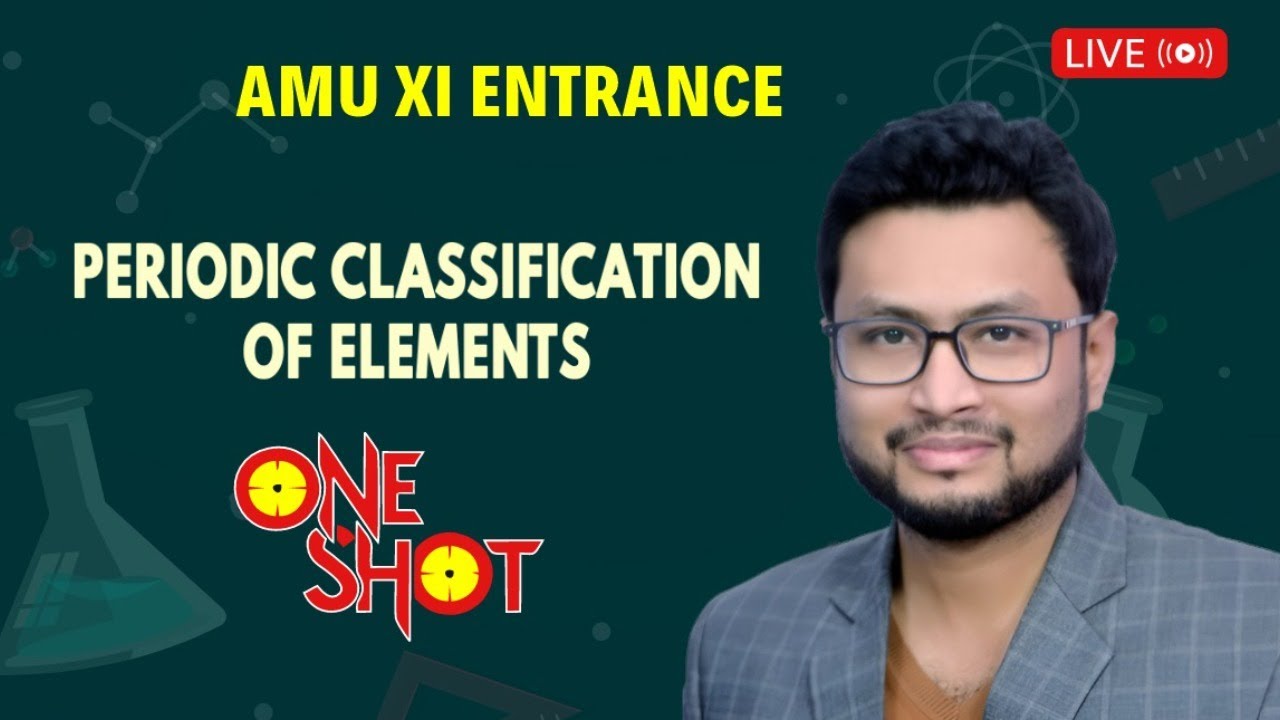Periodic Classification of Elements-ONE SHOT / XI ENTRANCE