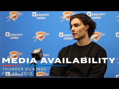 OKC Thunder Full Media Availability | Postgame vs Sacramento Kings | February 26, 2023