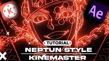 • Glitch Tutorial • | KINEMASTER | NEPTUN STYLE LIKE AE ||