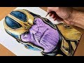 Drawing Thanos - Marvel - Time-lapse | Artology
