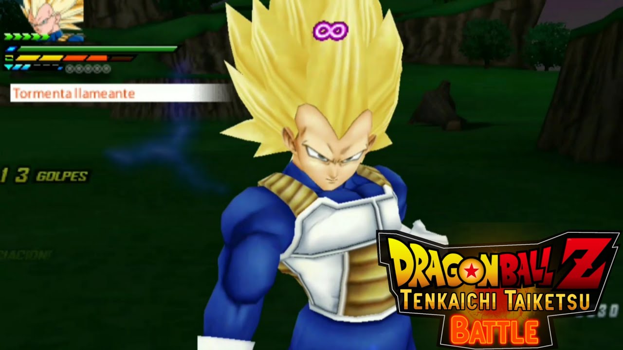 A mais nova atualização do meu projeto dragon ball z Tenkaichi Taiketsu Battle v2.