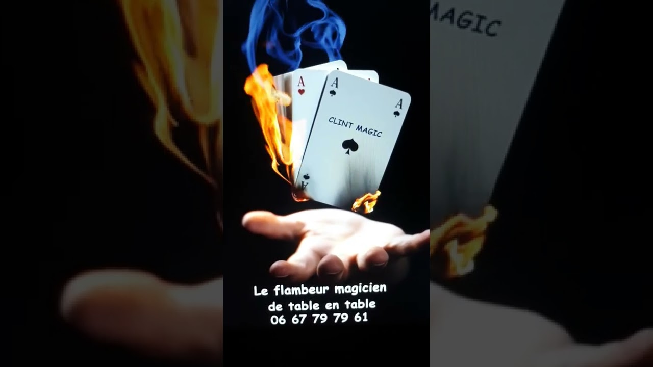 LE FLAMBEUR MAGICIEN CLINT MAGIC