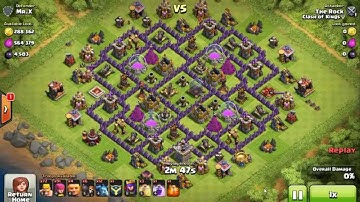 Clash Of Clans - BARCH attack TOO Much Dark Elixir