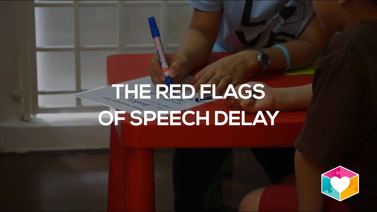 Red flags of speech delay