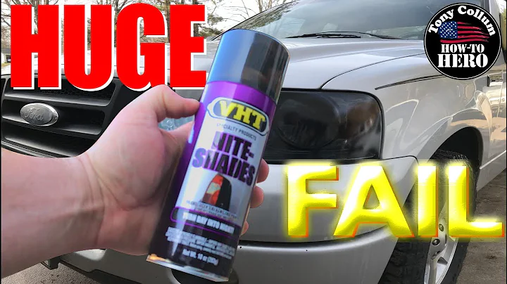 How to Tint Headlights | FAIL