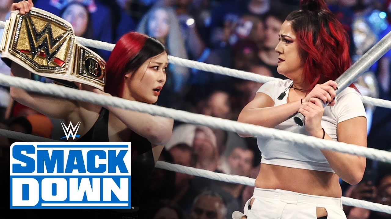 ⁣Bayley challenges IYO SKY at WrestleMania?!: SmackDown highlights, Feb. 2, 2024