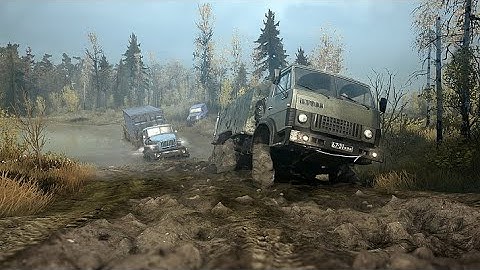 Spintires Mudrunner || Walkthrough Part 1 || The Rig