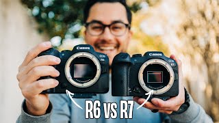 Canon R6 vs R7! Is Aps-c Better Than Full Frame?