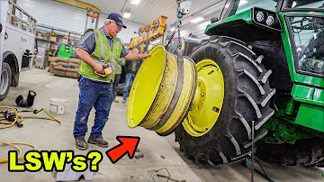 Jak široký je traktor John Deere 4840?