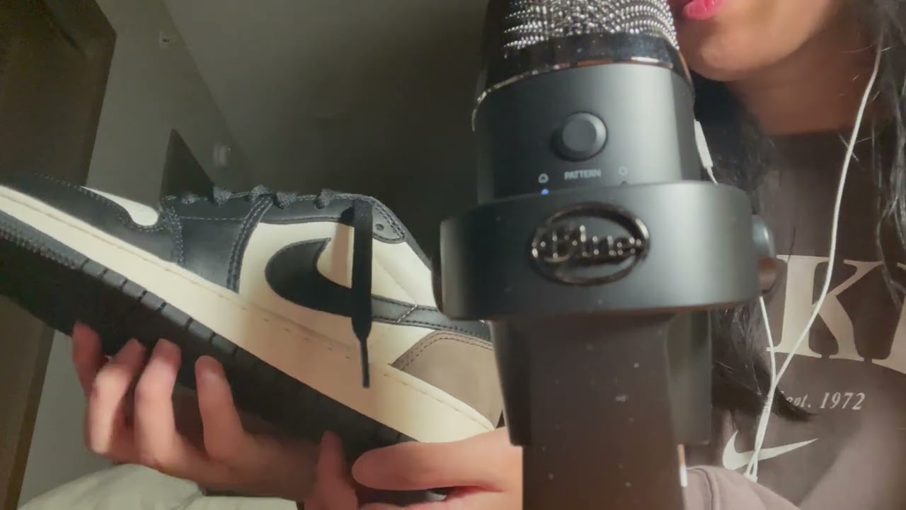 ASMR Air Jordan 1 Low “Mocha” Sneakers ☕️ 🤎 👟