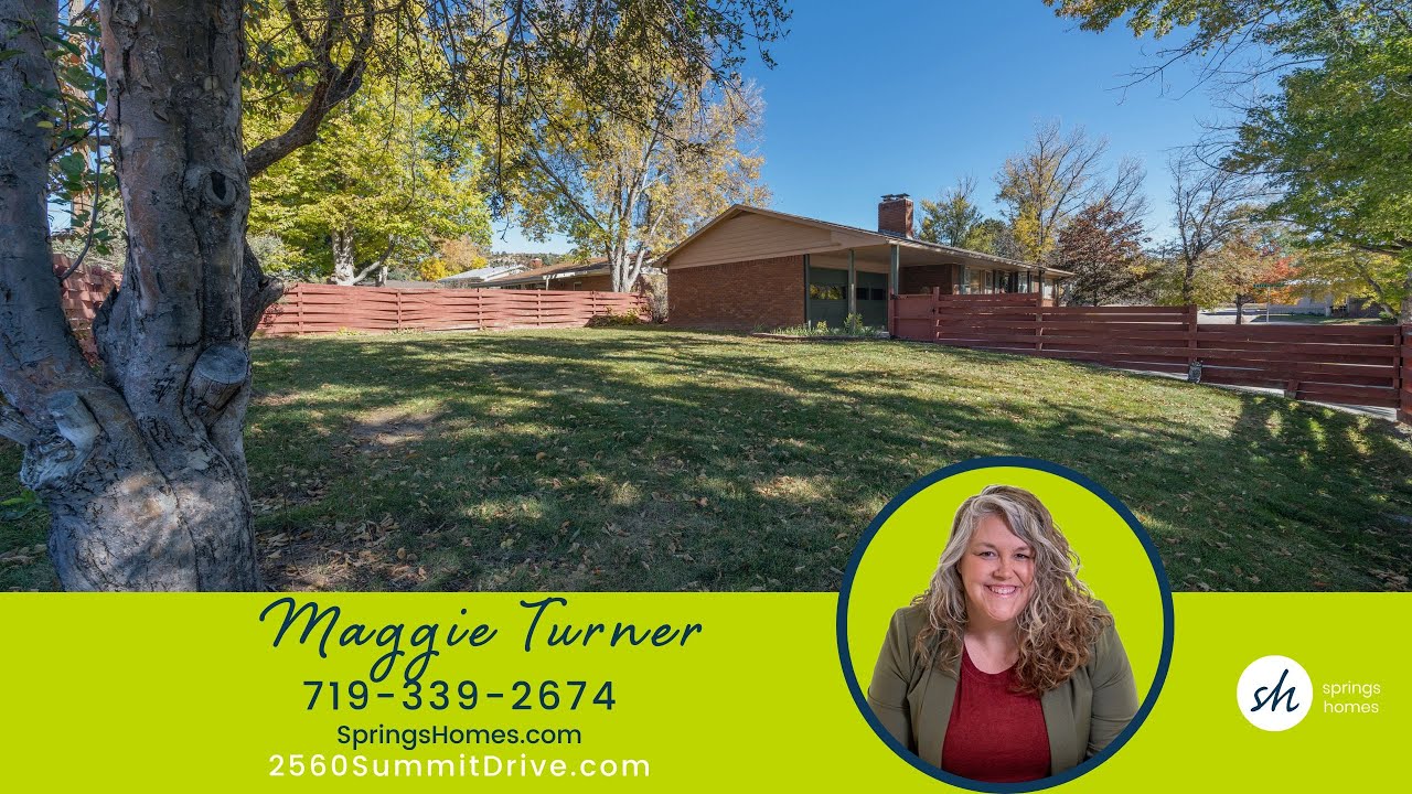 🏡2560 Summit Drive Colorado Springs CO 80909🏡 | Centrally located rancher in Colorado Springs