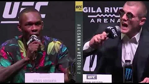 “I’M YOUR NIGHTMARE” - Marvin Vettori Goes CRAZY On Israel Adesanya (UFC 263 Press Conference)