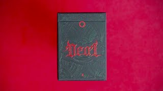 Watch at your own risk!!! DEAL with the Devil Playing Cards Review!!!