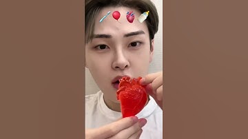 Thumbnail of Random Emojis Food Mukbang ASMR  #asmrfood #mukbanginternational #mukbang