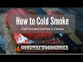 How to cold smoke - cold smoking salmon and cheese